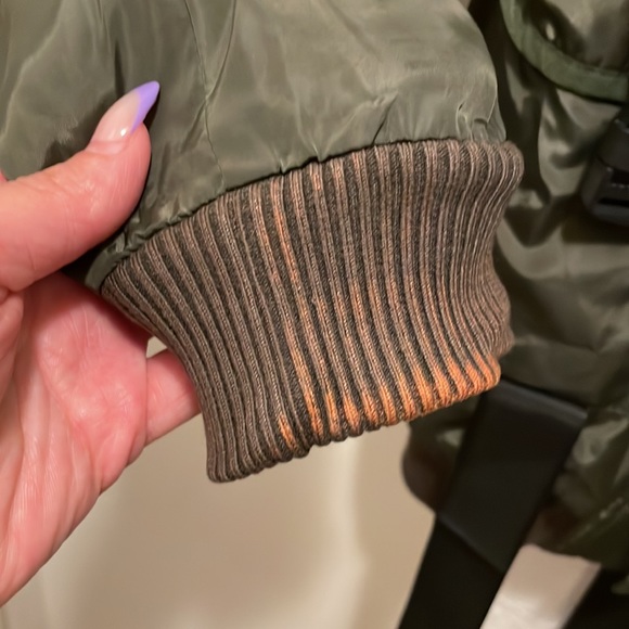 Green Bomber Jacket - Picture 6 of 10